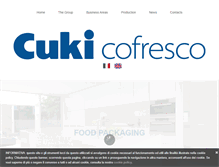 Tablet Screenshot of cukicofresco.com